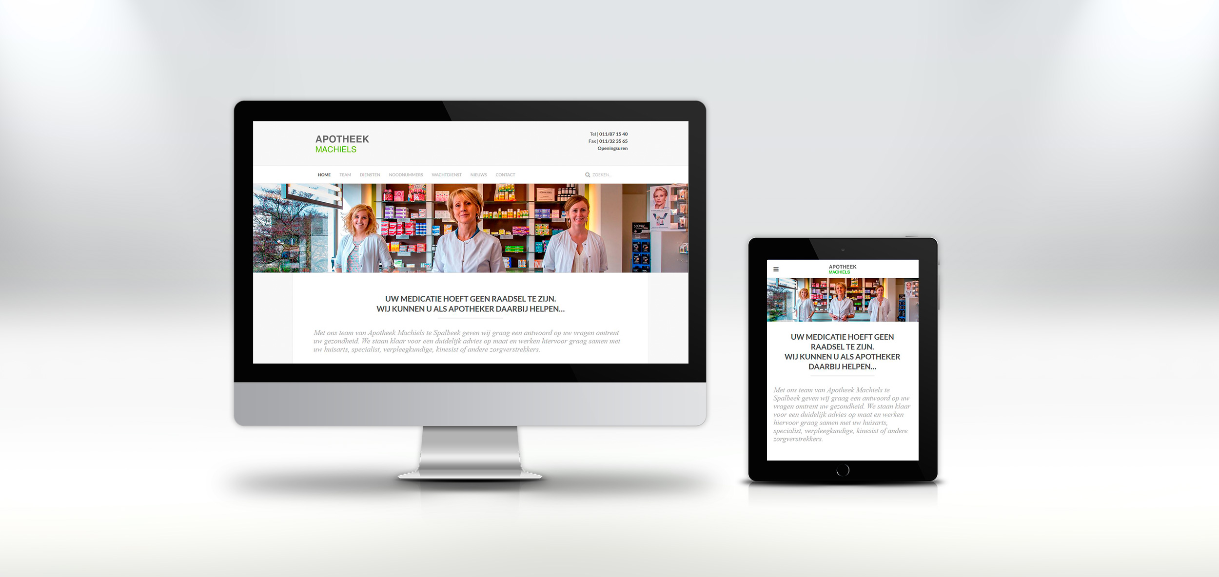 Website apotheek machiels